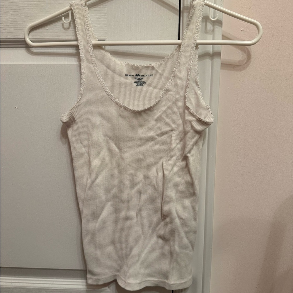 Women's White Tank Top